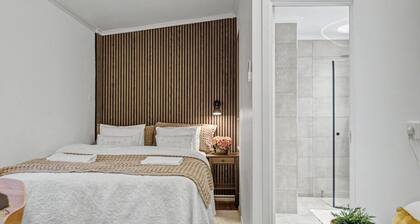 Modern Malmö studio with king bed, fast WiFi & free parking in calm residential neighbourhood