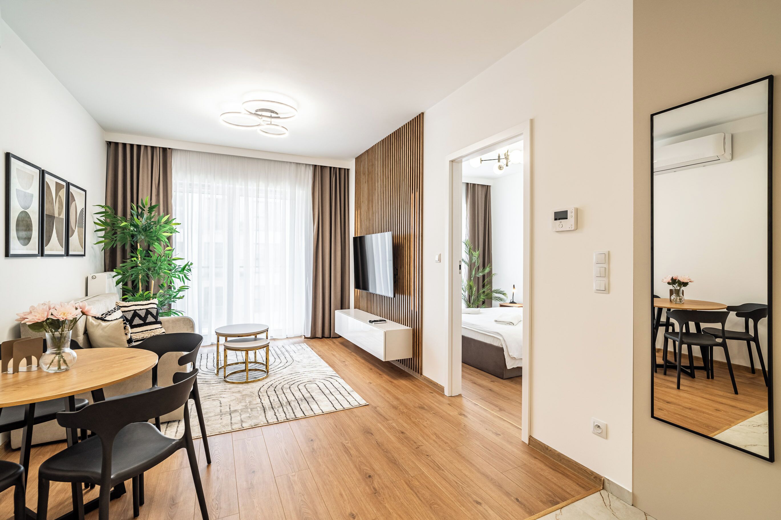 Apartment, Balcony | Living room