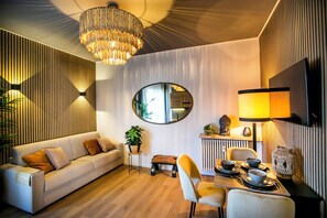 Superior Apartment, City View | Living area - 10 Floor Apartments (Como)