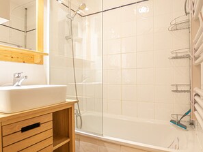 Bathroom - Duplex apartment for 6, terrace, connectivity, parking (Aussois)