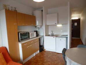 Fridge, microwave, oven - Cozy studio, pets allowed - 2 guests (Balaruc-les-Bains)