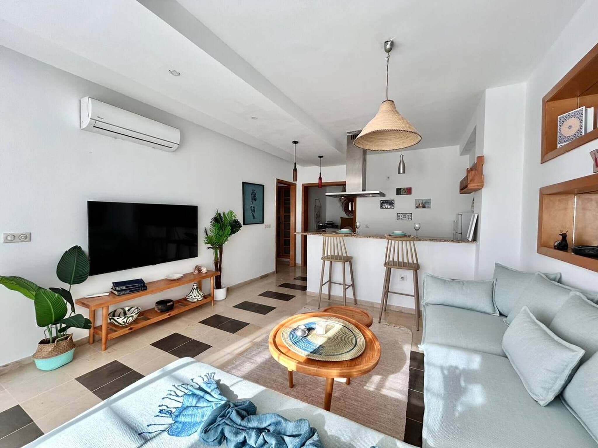 Apartment, 1 Bedroom | Living room