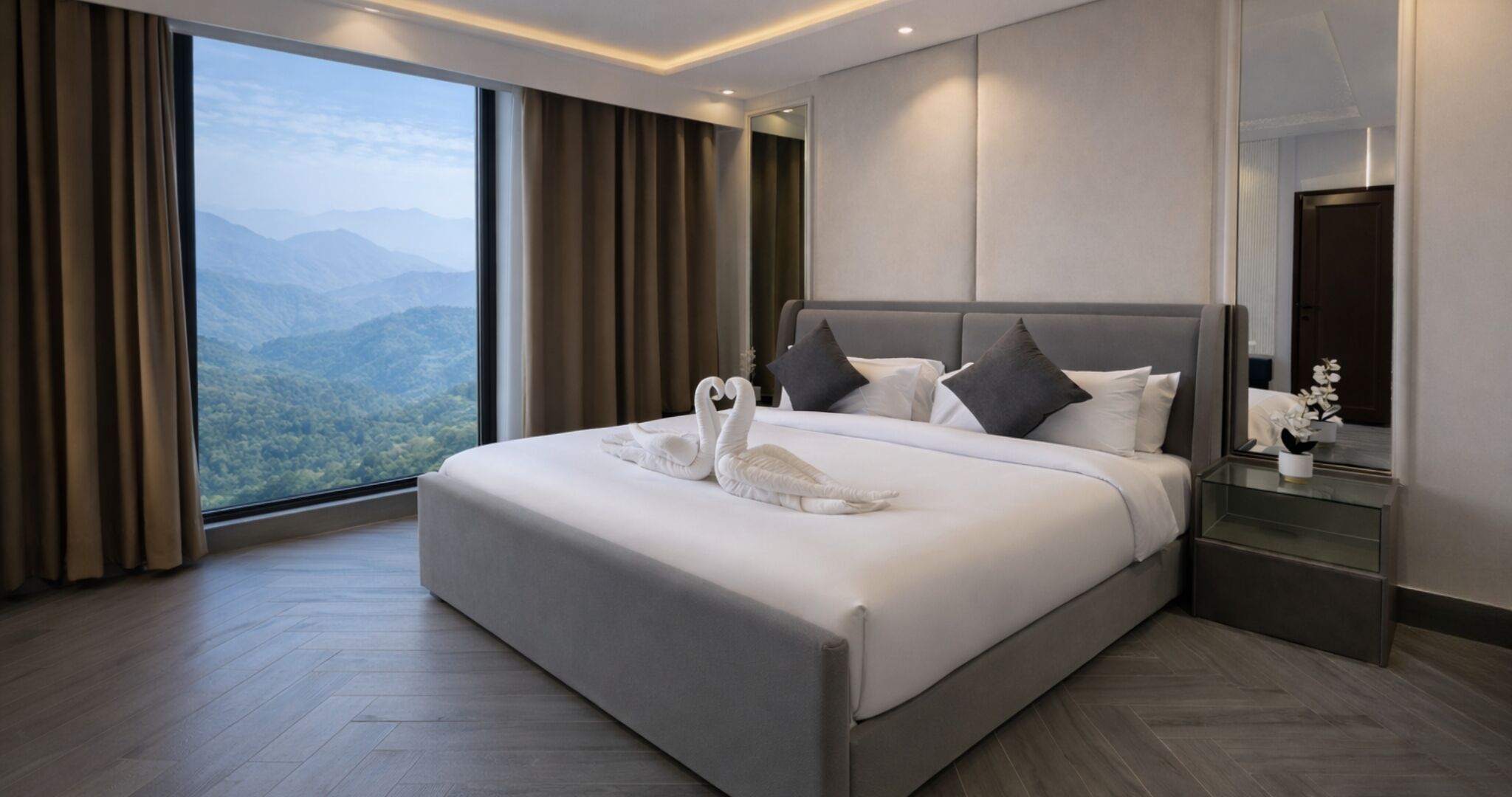 Minibar, wifi gratis y ropa de cama 