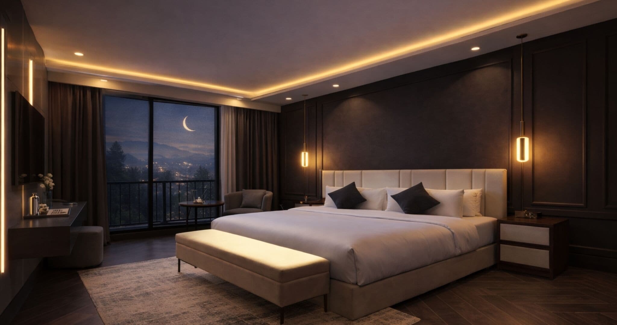 Executive Single Room, Balcony, Mountain View