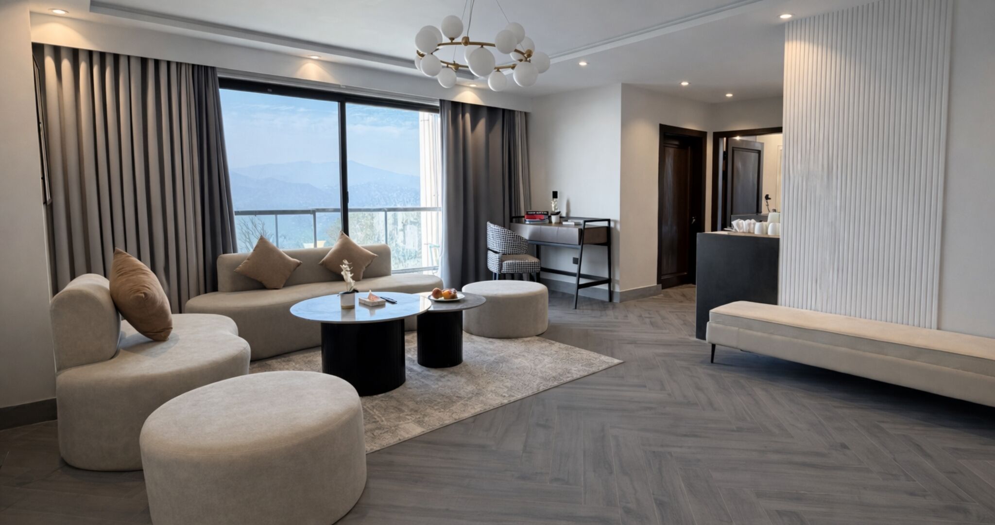 Family Apartment, Multiple Beds | Living area