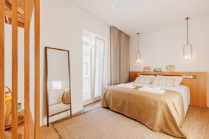 Quarto casal luxo, 1 cama Queen, para não fumantes, sacada