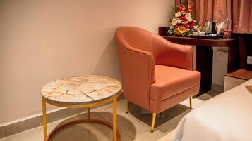 Deluxe Double Room, Balcony, City View