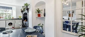 Spacious self contained historical apartment in a central and level location