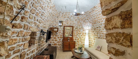 Standard-Villa, Mehrere Schlafzimmer, 2 BĂ€der (Villino Salentum Pool&Greenery) | Wohnbereich