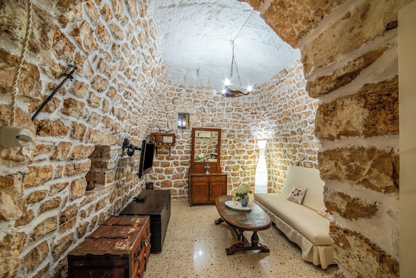 标准别墅, 多间卧室, 双浴室 (Villino Salentum Pool&Greenery) | 起居区