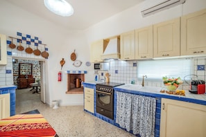 标准别墅, 多间卧室, 双浴室 (Villino Salentum Pool&Greenery) | 私人厨房