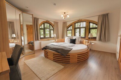 Modern art nouveau villa in the natural paradise of Großer Gleichberg