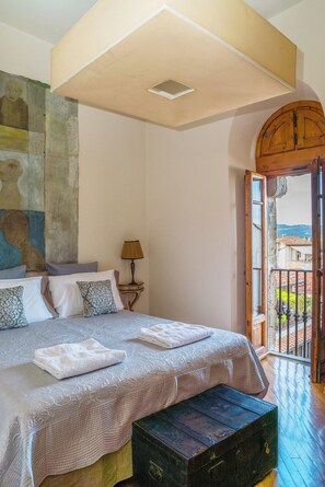 1 bedroom, iron/ironing board, free WiFi, bed sheets - Donati Tower Loggia: in the heart of Florence with spectacular views of the Duomo (Firenze)
