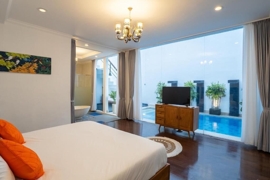 Premium Villa, Pool View | Iron/ironing board, free WiFi