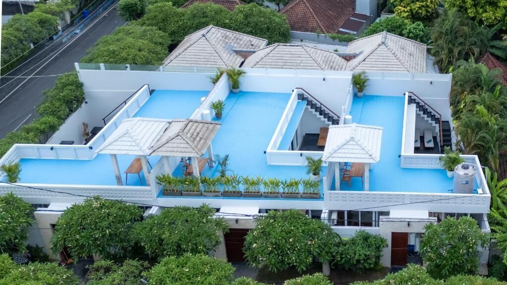 Premium-villa - udsigt til pool | Udendørsområde