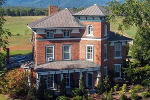 House (6 Bedrooms) | Front of property - Hot Tub Access: Historic Group Getaway in Amherst! (Amherst)