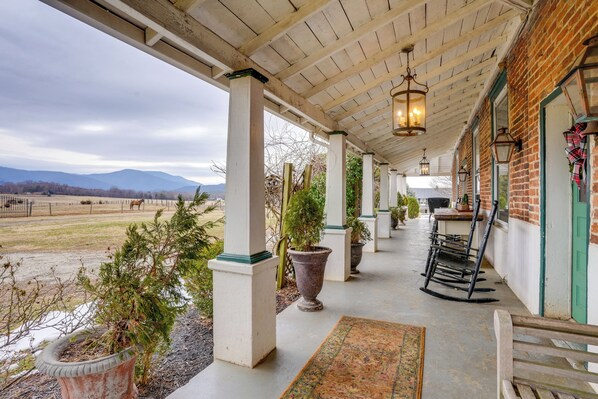 House (6 Bedrooms) | Interior - Hot Tub Access: Historic Group Getaway in Amherst! (Amherst)