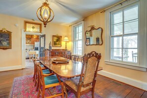 House (6 Bedrooms) | Interior - Hot Tub Access: Historic Group Getaway in Amherst! (Amherst)