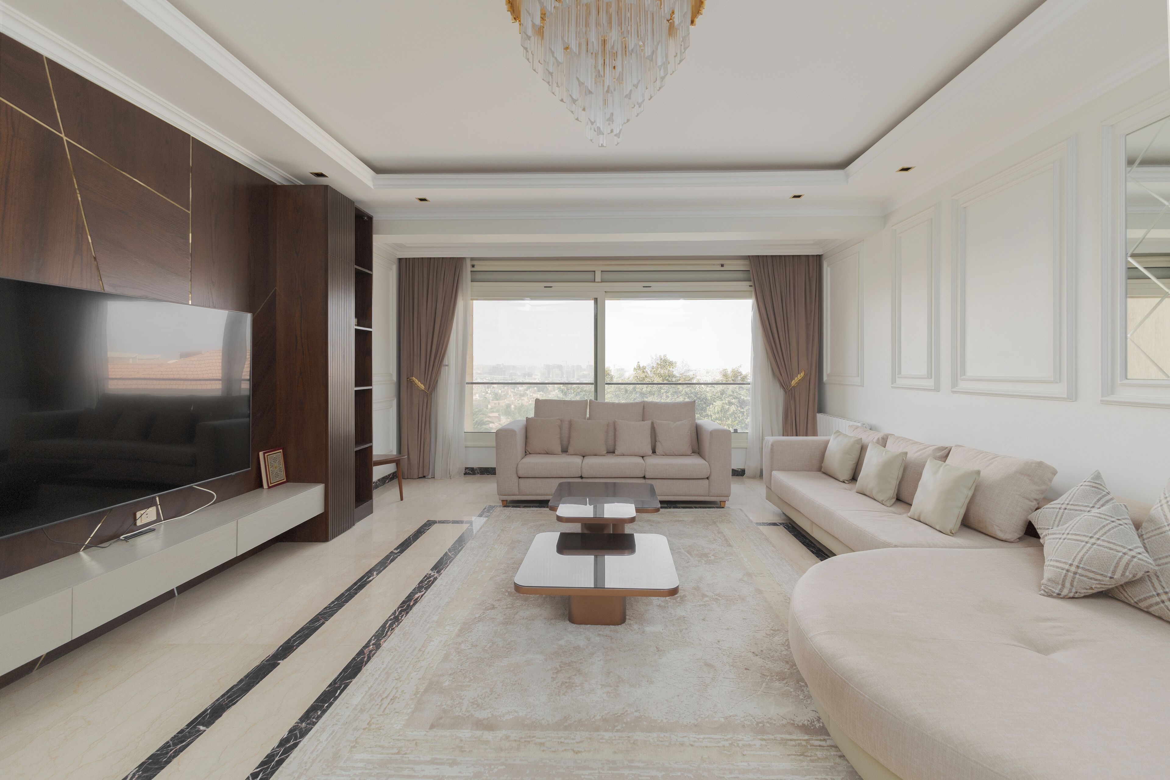 Luxury Villa, 6 Bedrooms, Private Pool, Executive Level | Living area