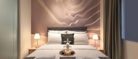 주니어 스위트, 시내 전망 | 객실 내 금고, 암막 커튼, 방음 설비, 다리미/다리미판