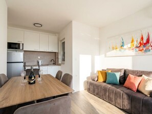 Interior - Two-bedroom family room apartment Casa Del Mar 1 with terrace (Stara Novalja)