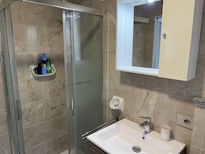 Shower, hair dryer, bidet