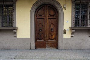 Overnatningsstedets facade