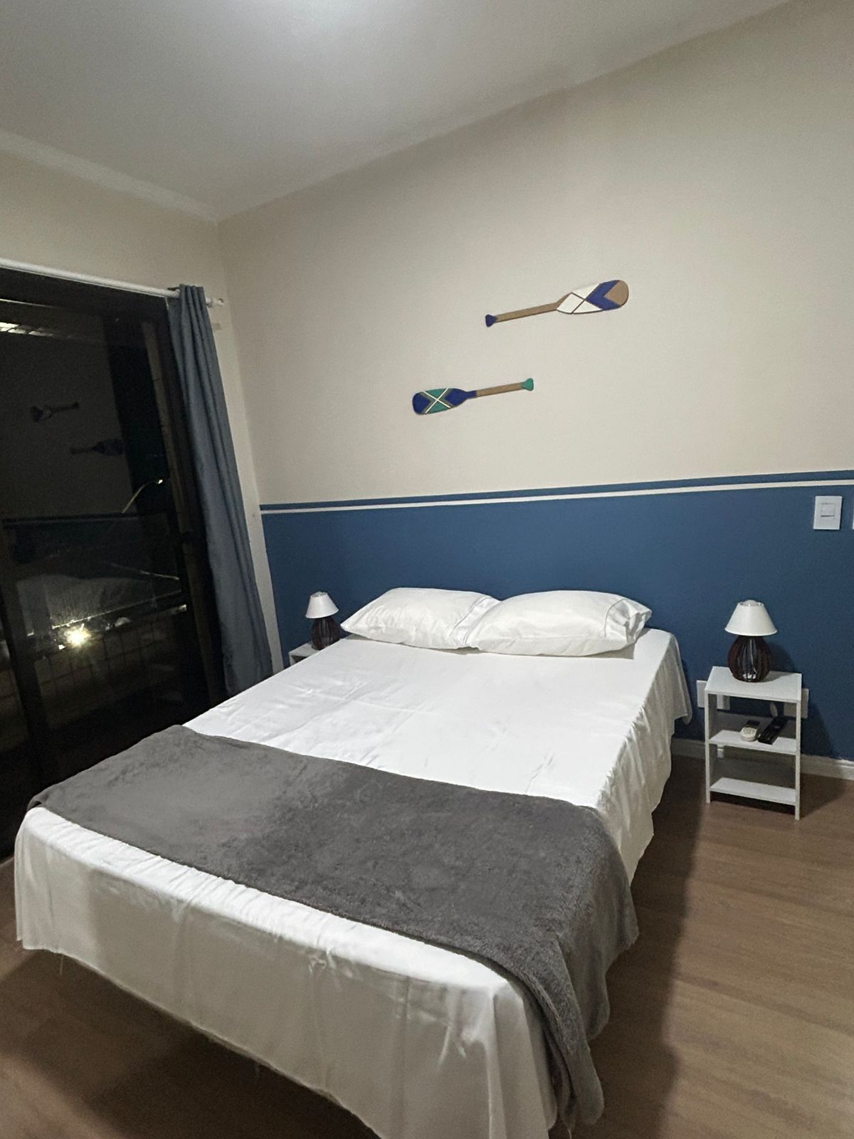 1 quarto, roupa de cama