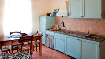 Kühlschrank, Ofen, Geschirrspüler, Wasserkocher mit Kaffee-/Teezubehör