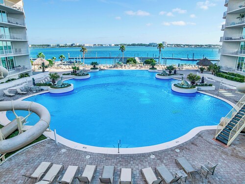 Caribe The Resort #C702 | Waterfront, Luxe Resort Amenities, Across from Beach