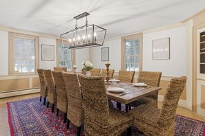 Dining - Spacious Farmhouse Near the Beach Circa 1860 (Biddeford)
