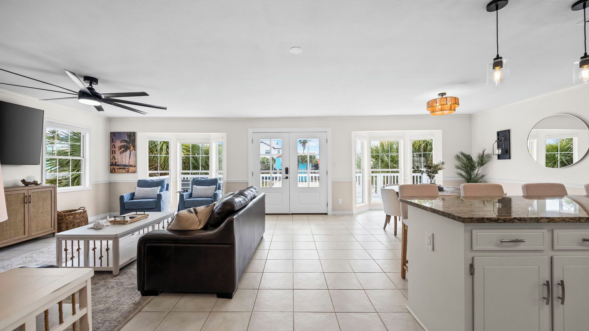 Área de sala de estar