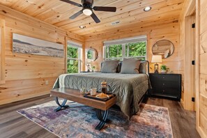 Cabin, Private Pool, Mountain View | Premium bedding, free WiFi, bed sheets - Majestic Horizon by Ghosal Lodging (Sevierville)