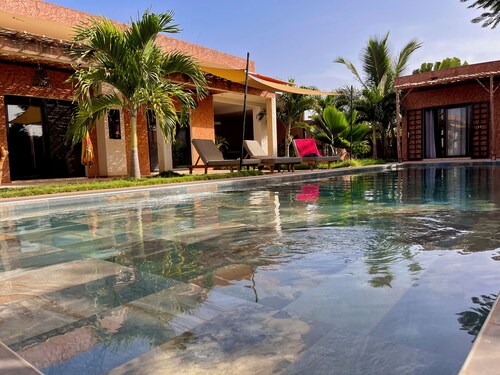 Villa Awalie, charming villa with swimming pool between Saly and Somone