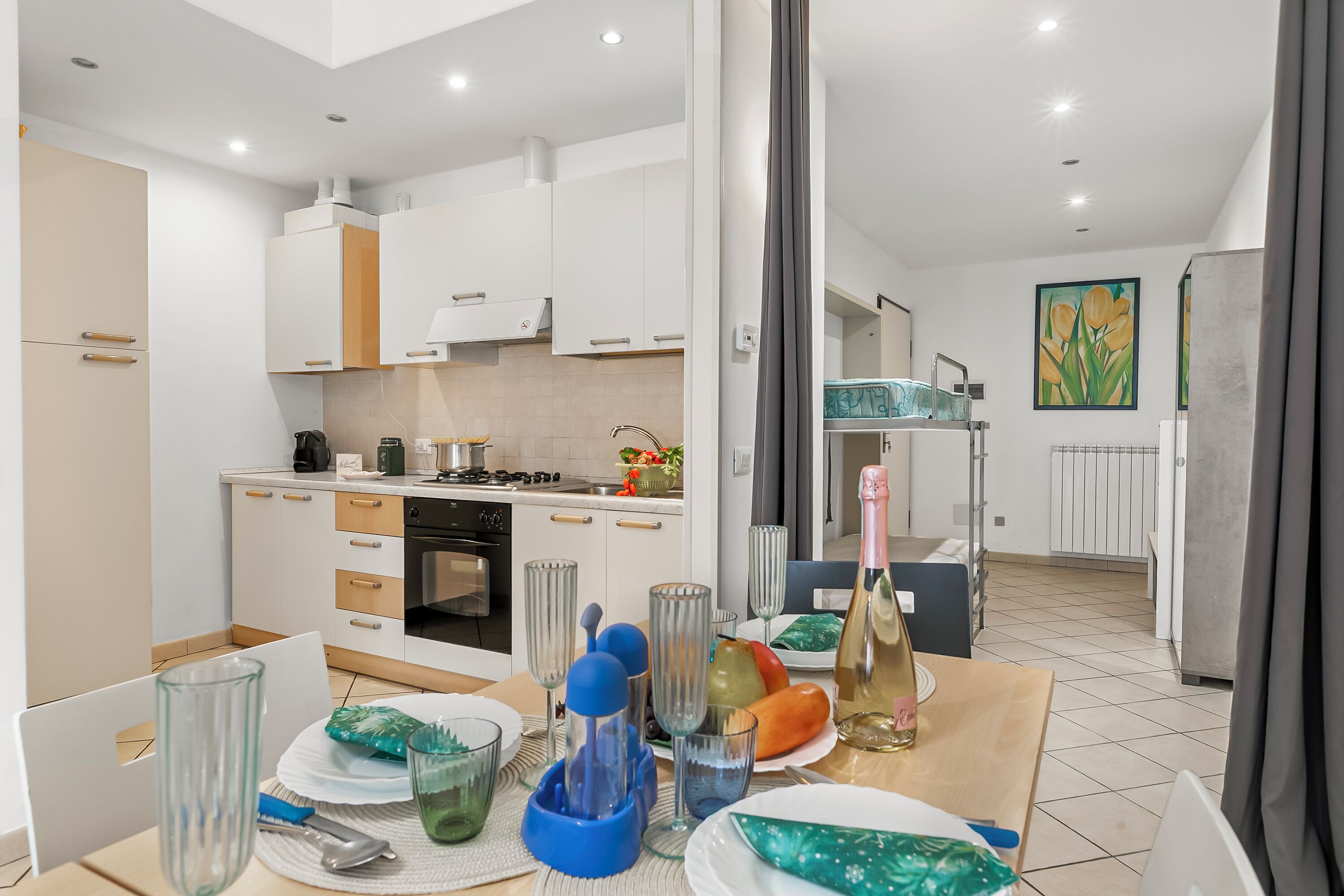 Standard-Apartment, 1 Schlafzimmer, Meerseite (Firpo) | Eigene Küche