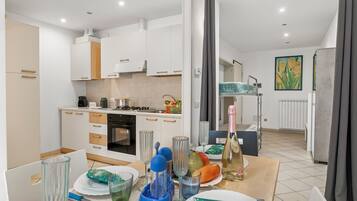 Standard-Apartment, 1 Schlafzimmer, Meerseite (Firpo) | Eigene Küche