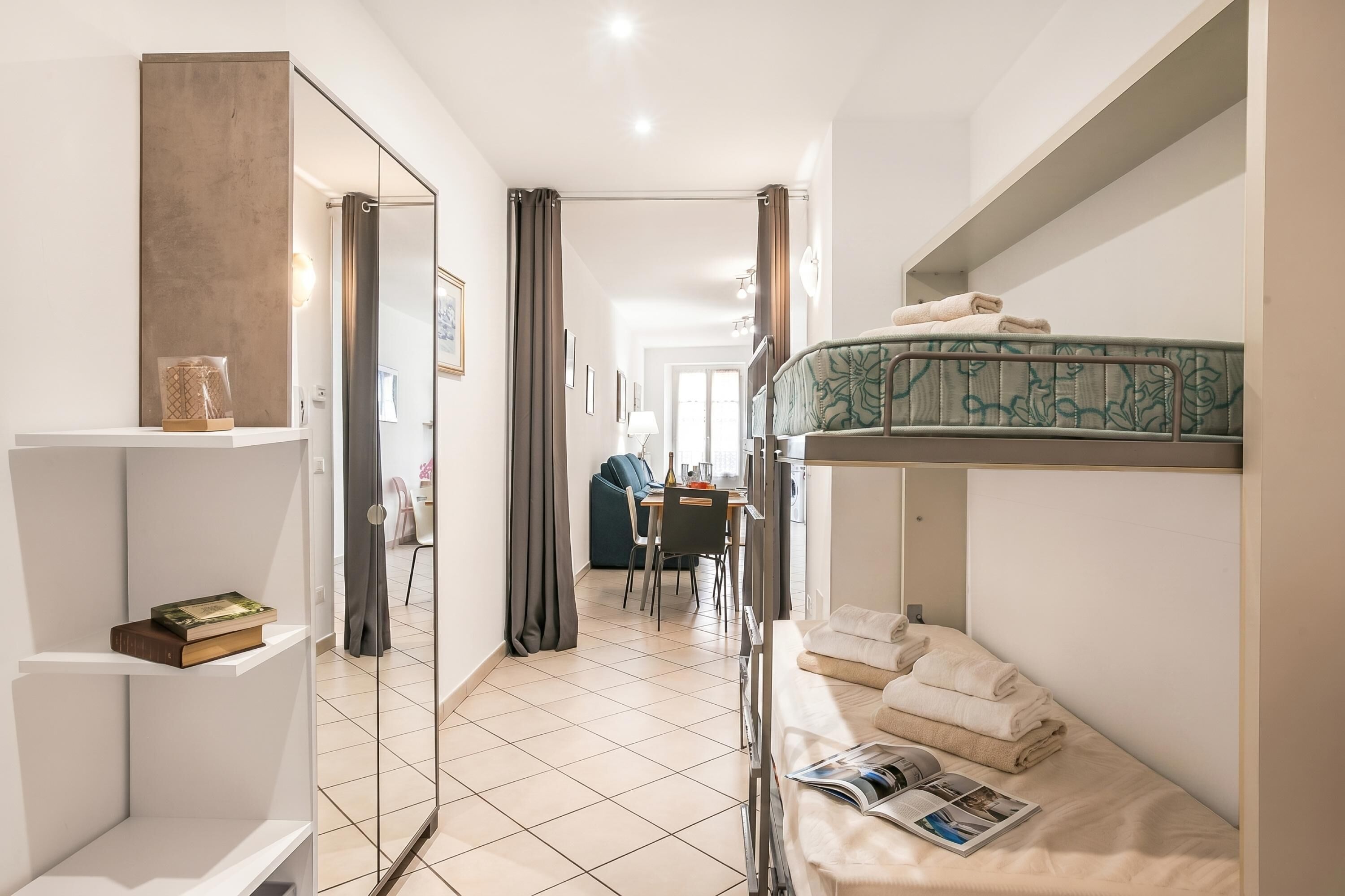 Appartamento Standard, 1 camera da letto, fronte mare (Firpo) | 1 camera, lenzuola