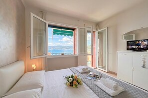 Standard Apartment, Multiple Bedrooms, Sea Facing (Torre) | View from room - Torre (Bergeggi)