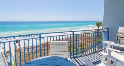Gulf-Front 1BR • Sleeps 6 • Sterling Breeze 403 • Beach Service Included