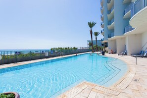 A heated pool - Gulf-Front 1BR • Sleeps 6 • Sterling Breeze 403 • Beach Service Included (Panama City Beach)
