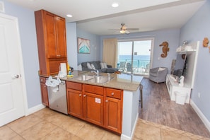 Interior - Gulf-Front 1BR • Sleeps 6 • Sterling Breeze 403 • Beach Service Included (Panama City Beach)