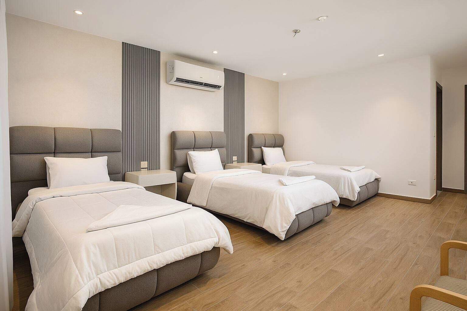 Chambre avec lits jumeaux