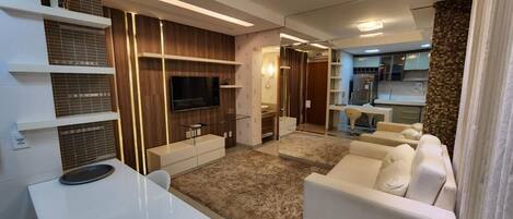 Comfort-Apartment, 1Â Queen-Bett und Schlafsofa | Wohnbereich