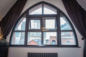 Interior - Stay Awhile | Stylish Industrial 2BR Duplex, NQ (Manchester)