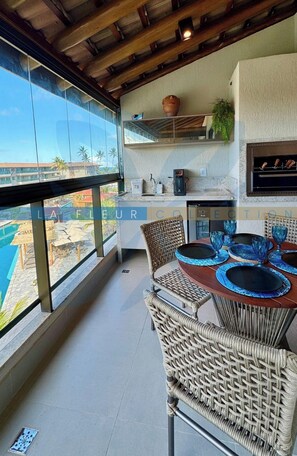 Luxury Apartment | Dining - Polinésia Villa Resort Residences LFCVH (Ipojuca)