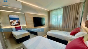Luxury Apartment | Laptop workspace, blackout curtains, soundproofing, iron/ironing board - Polinésia Villa Resort Residences LFCVH (Ipojuca)