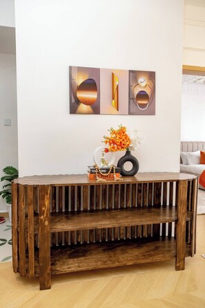 Condo, 1 quarto, acessível, sacada | Sala de estar