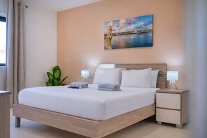 2 bedrooms, iron/ironing board, free WiFi, bed sheets - Modern and cosy 2 bedroom flat with balcony BSAI1-1 (Swieqi)