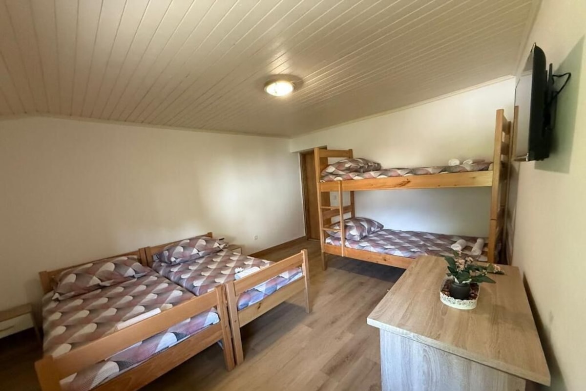 Quadruple Room (2 Twin Bunk Beds)