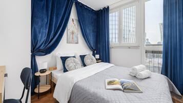 Apartamento Confort | Tabla de planchar con plancha, cunas (de pago), wifi gratis